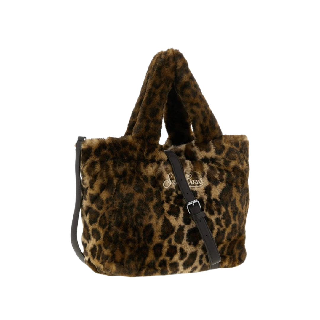 Saint Barth Colette Soft Fur Leopard