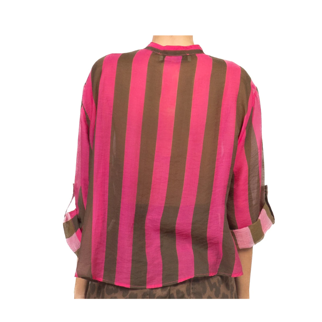 Camicia Rigata Collo Coreano HaveOne

CVS-Q422