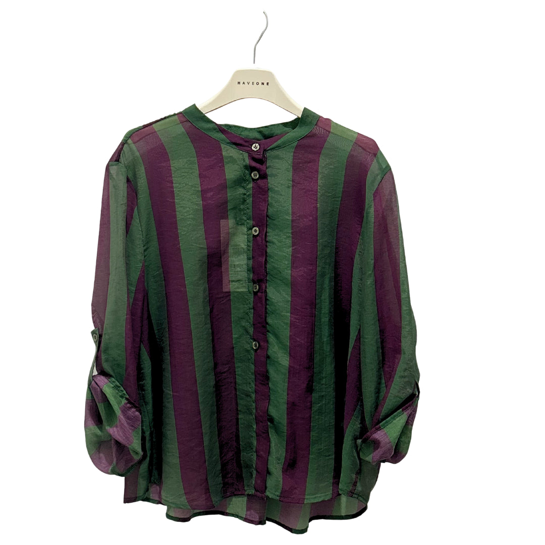 Camicia Rigata Collo Coreano HaveOne

CVS-Q422