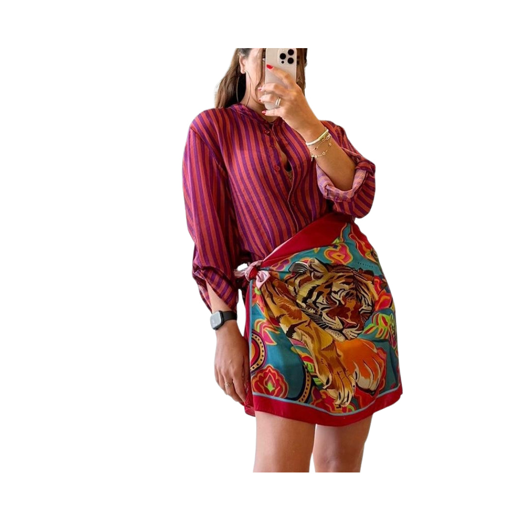 Camicia Rigata Collo Coreano HaveOne

CVS-Q423