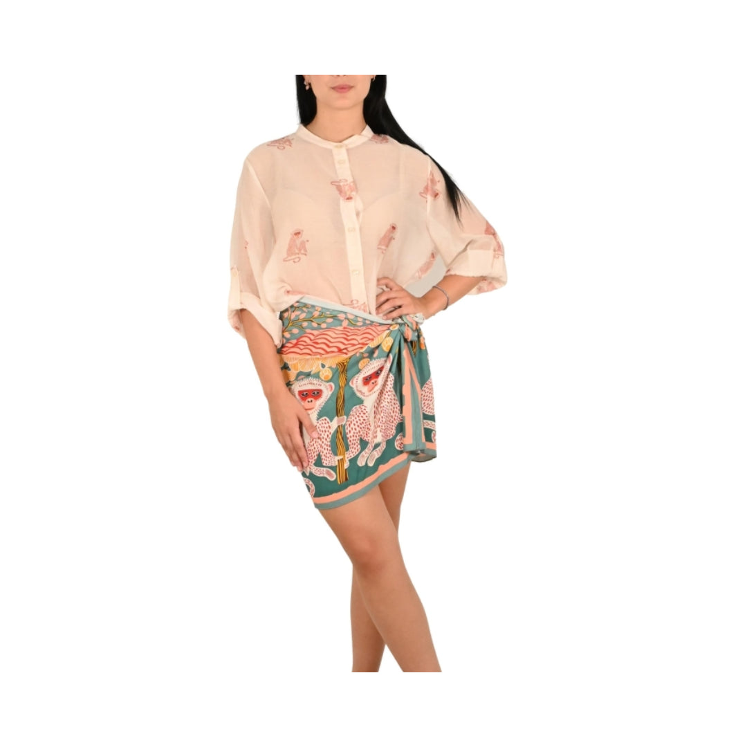 Camicia Over Stampa Scimmietta HaveOne

CVS-Q485
