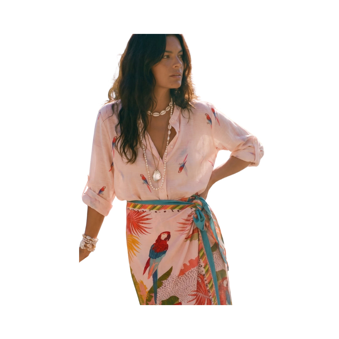Camicia Con Stampa Pappagalli HaveOne

CVS-Q490