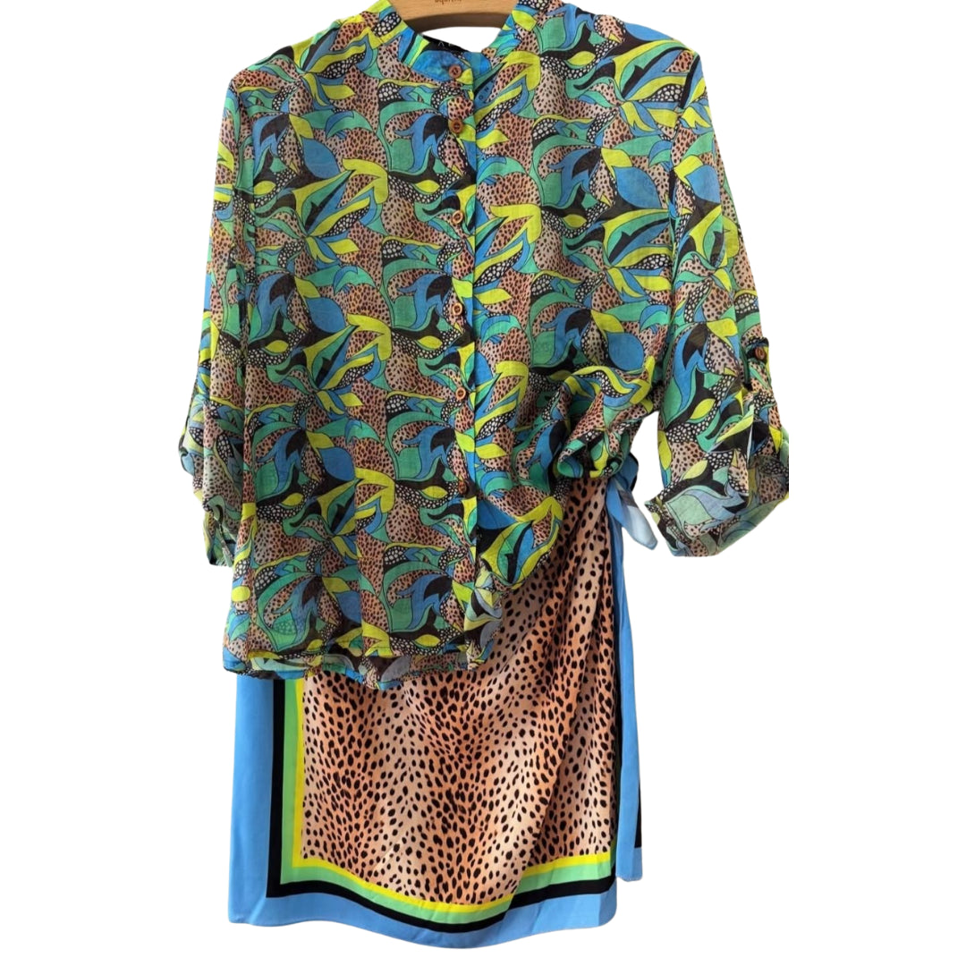 Haveone Camicia Stampa A Fiori E Maculata
CVS-Q506STAMPA FIORE7MACULA