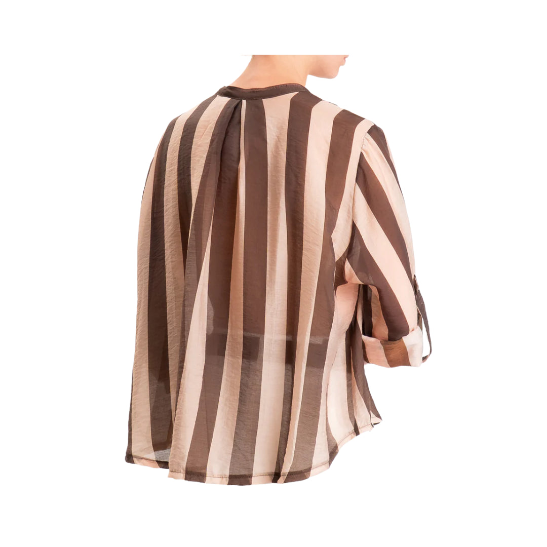Camicia A Righe In Mussola Di Lyocell HaveOne

CVSQ398