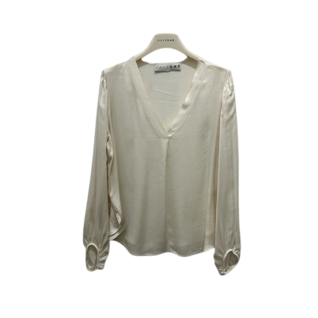 Haveone Blusa Con  scollo a V 

CWG-P009