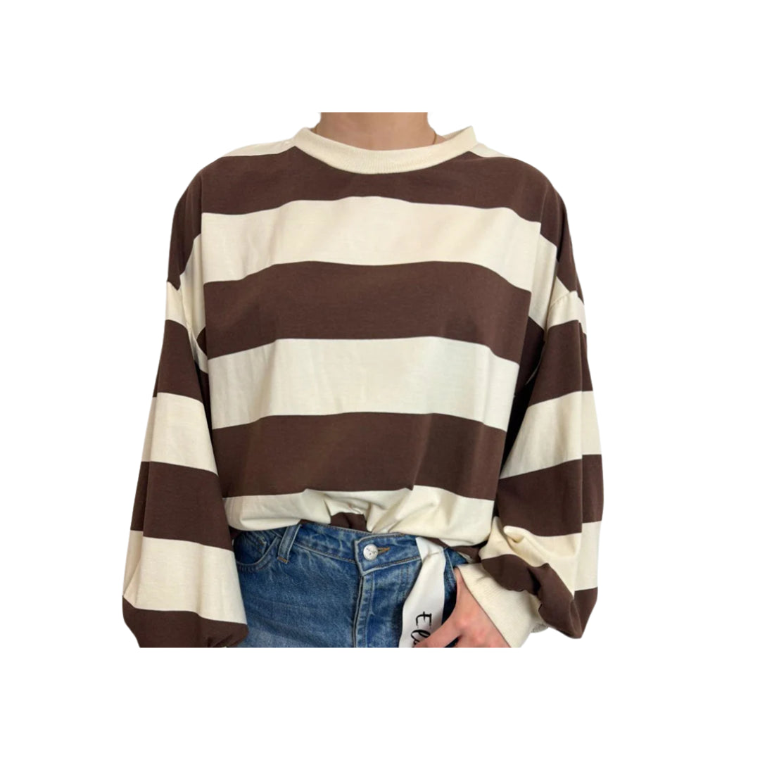 Maglia Girocollo A Righe Philia Loft

D02N0366