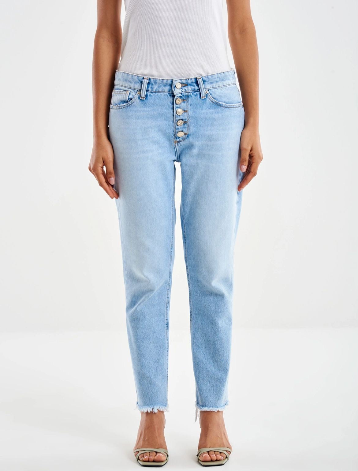 Vicolo Jeans Icon Piper Fondo Sfrangiato