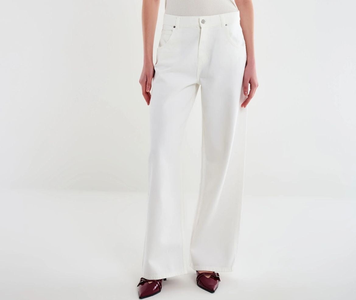 Vicolo Jeans Mia Bianco Relaxed