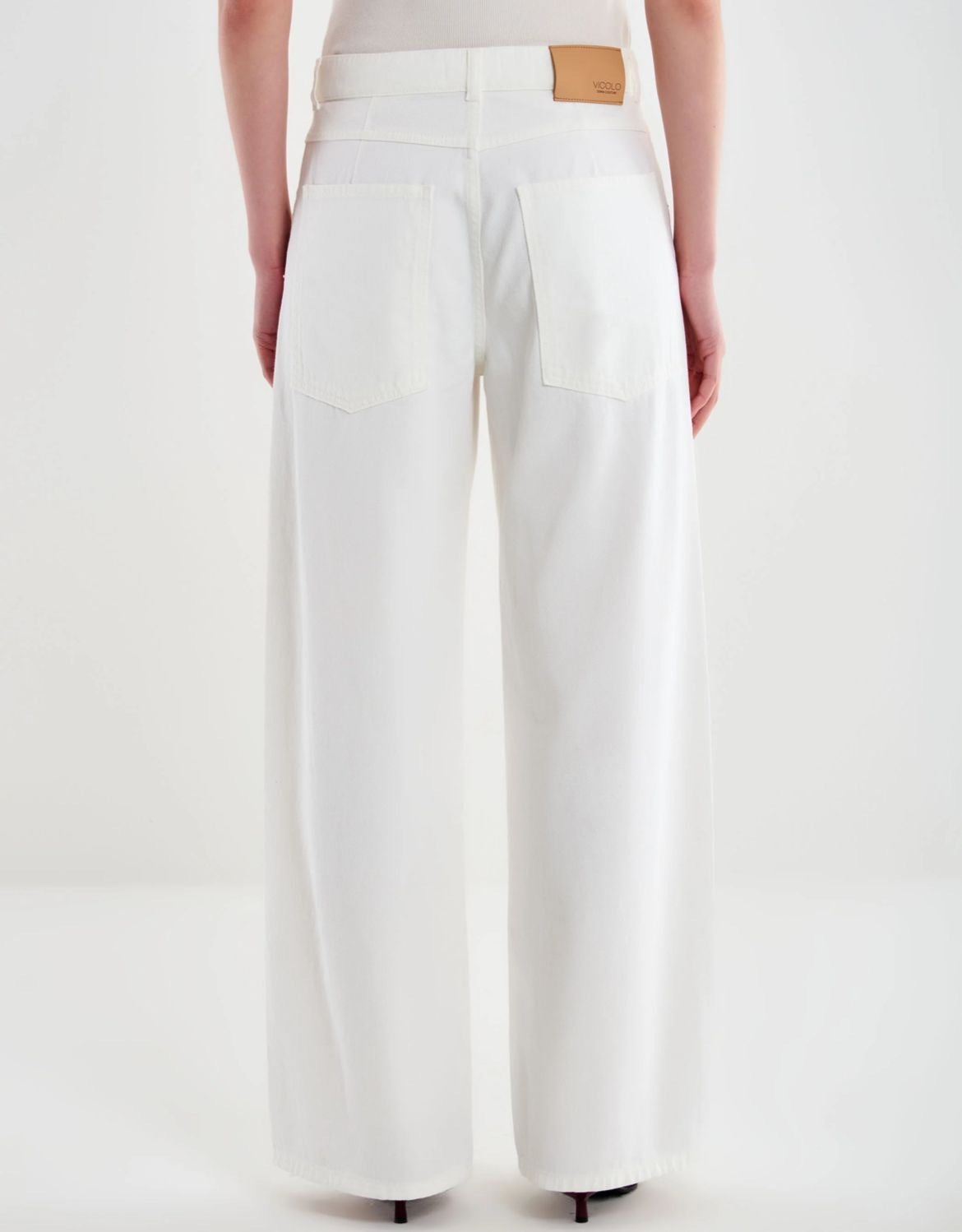 Vicolo Jeans Mia Bianco Relaxed