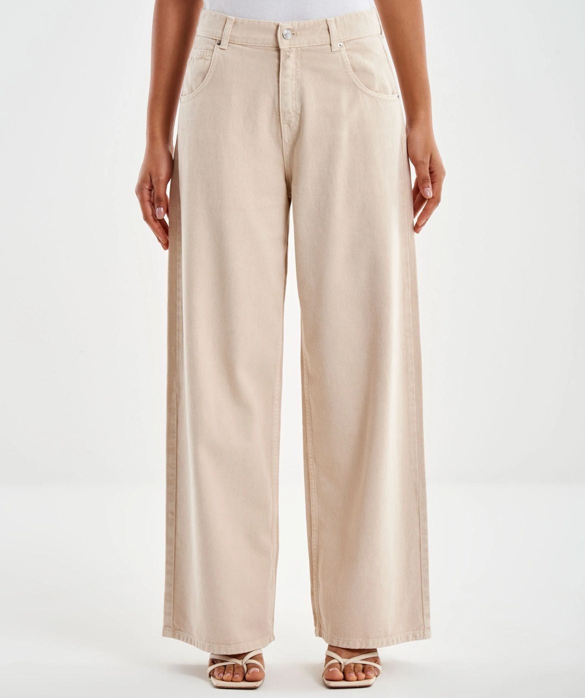 Vicolo Jeans Mia Bianco Relaxed