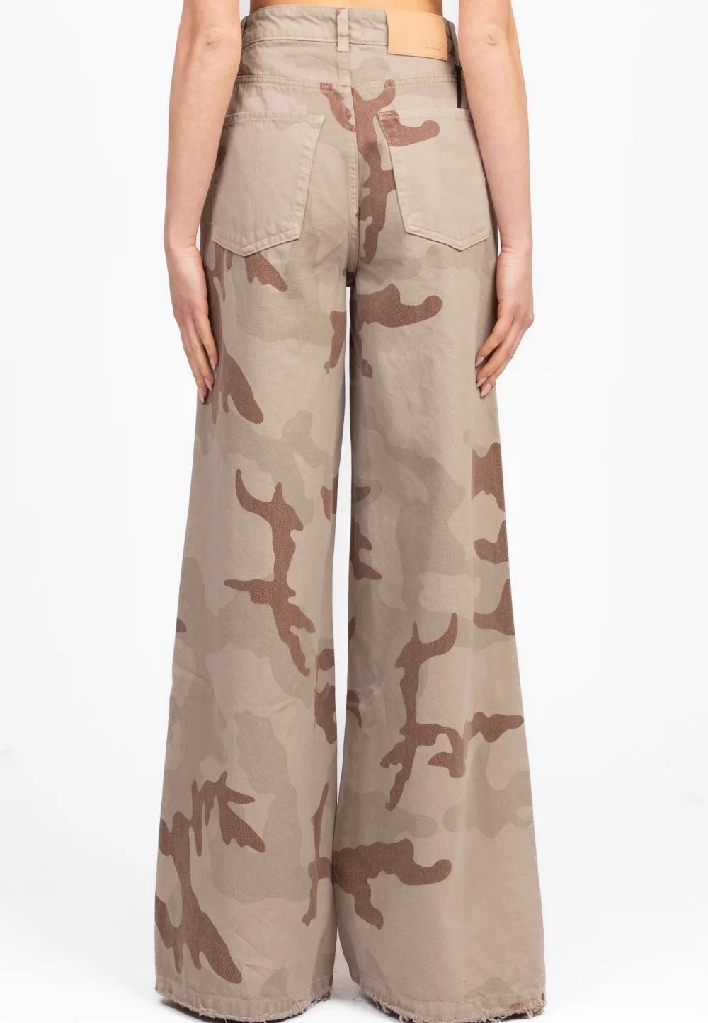 Vicolo Jeans Myrna Palazzo Camouflage