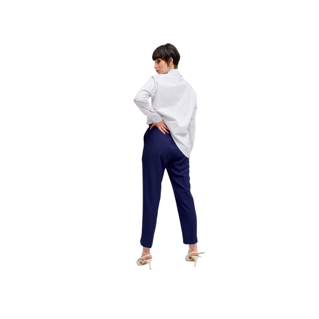 MaryLey Pantalone a Sigaretta Con Elastico In Vita 
EB616
