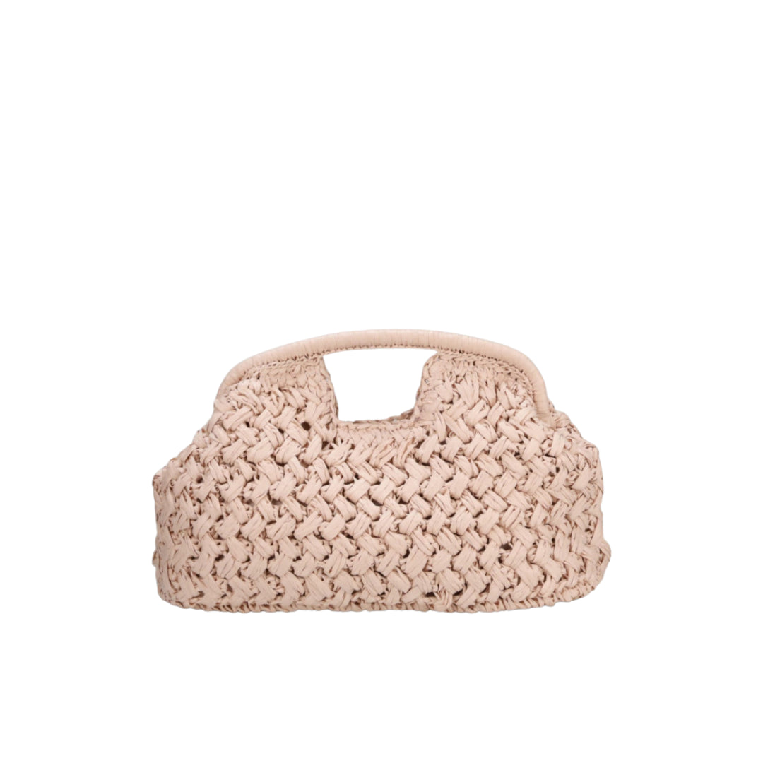 Mela D'Oro Borsa In Rafia 
FB45121NATURALE
