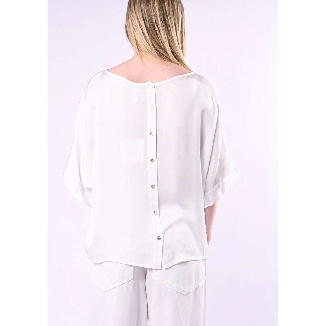 Tensione In Blusa Over Retro Abbottonato
G434B05Q