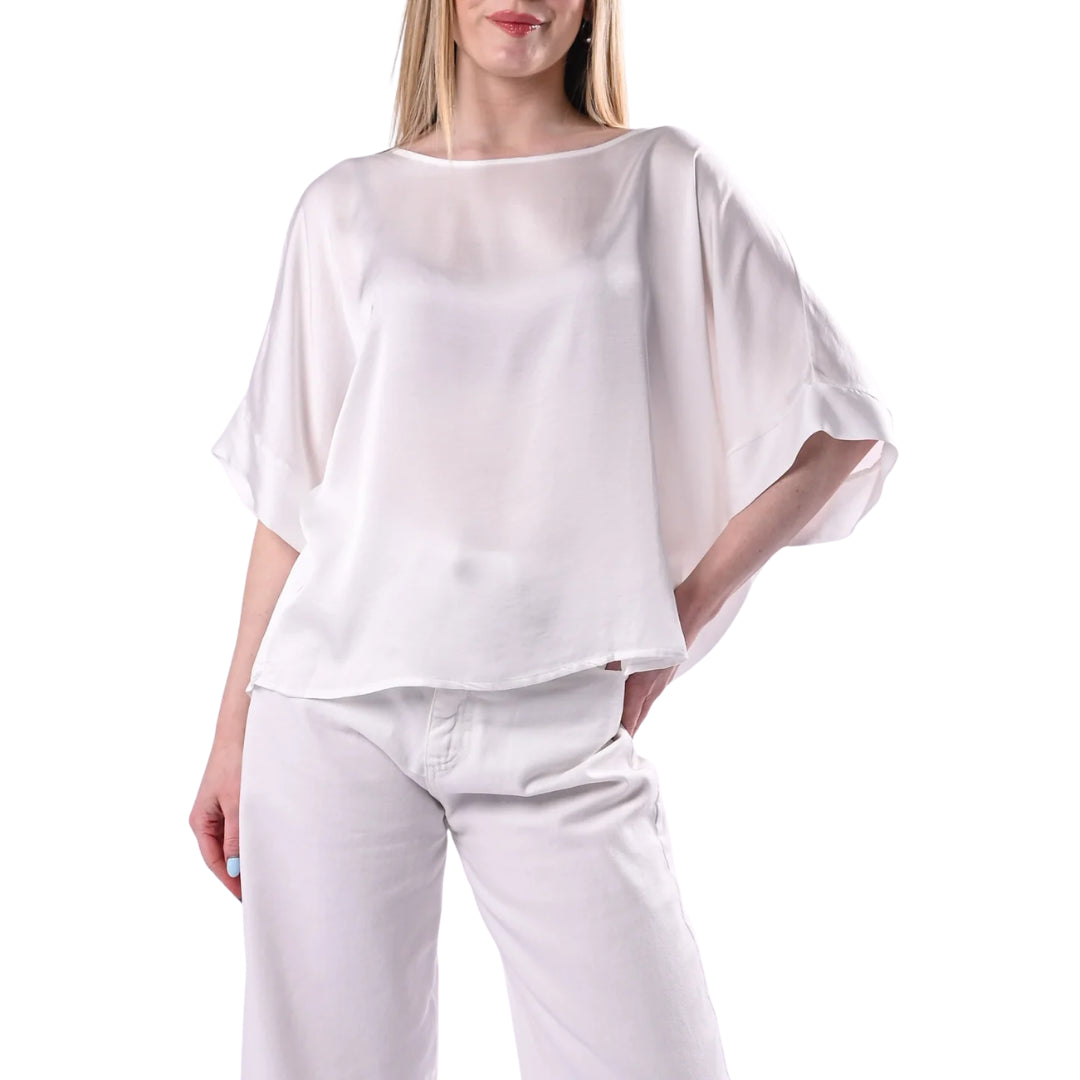 Tensione In Blusa Over Retro Abbottonato
G434B05Q