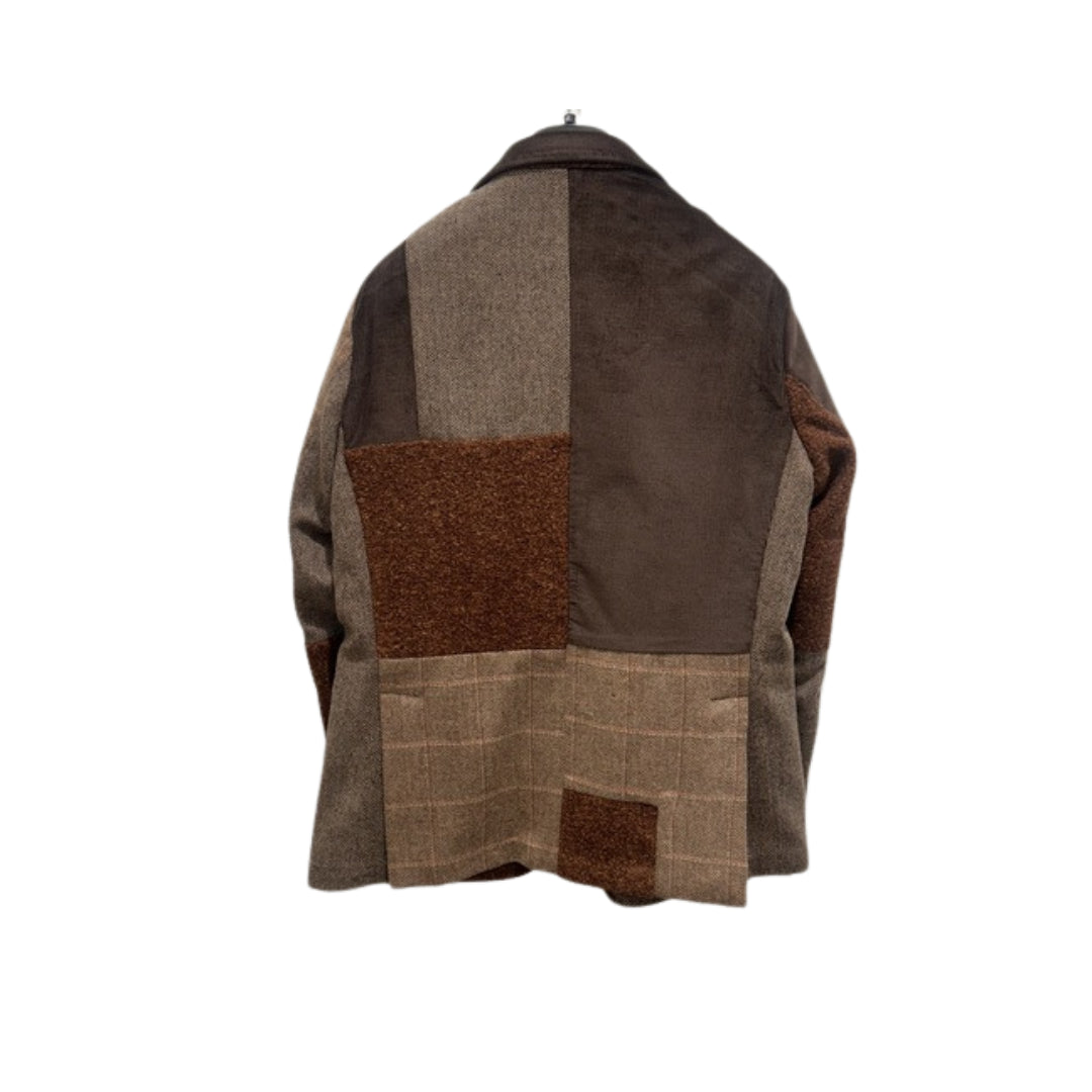 Flear Blazer Con PatchWork