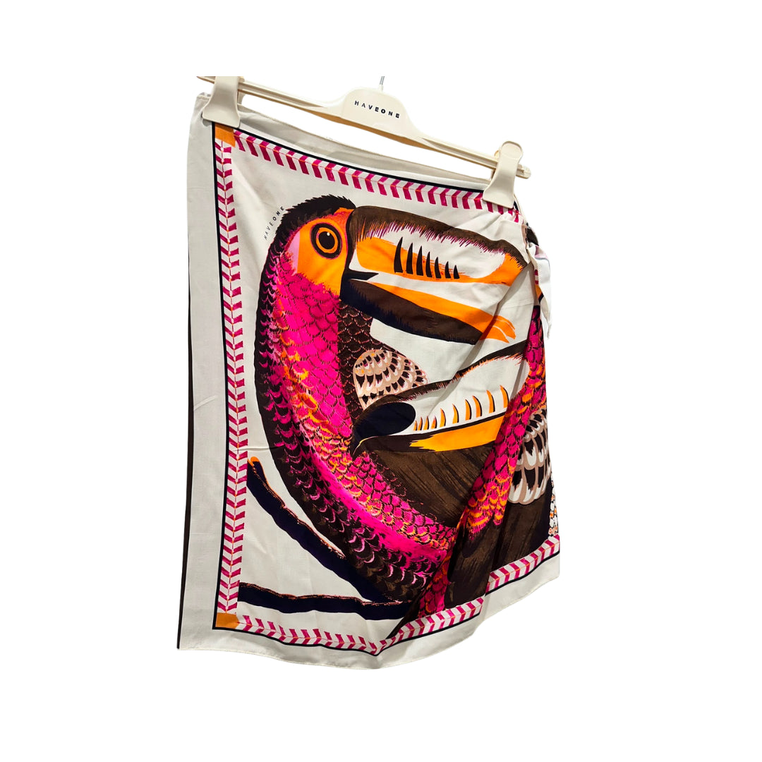 Haveone Gonna Pareo Corta Stampa Tucano
GVS-Q235TUCANO FUXIA