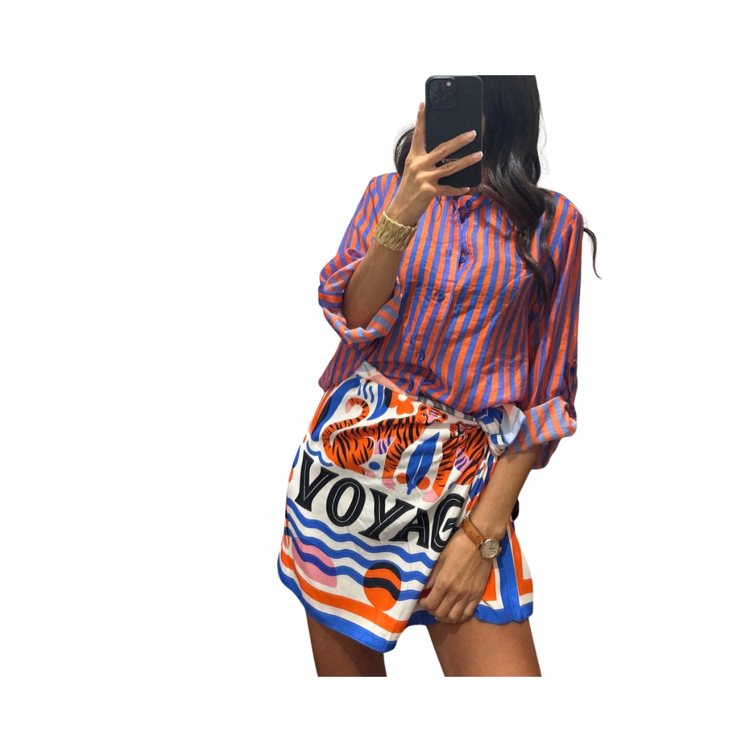 Haveone Mini Gonna Pareo Tigre
GVS-Q236ROYAL