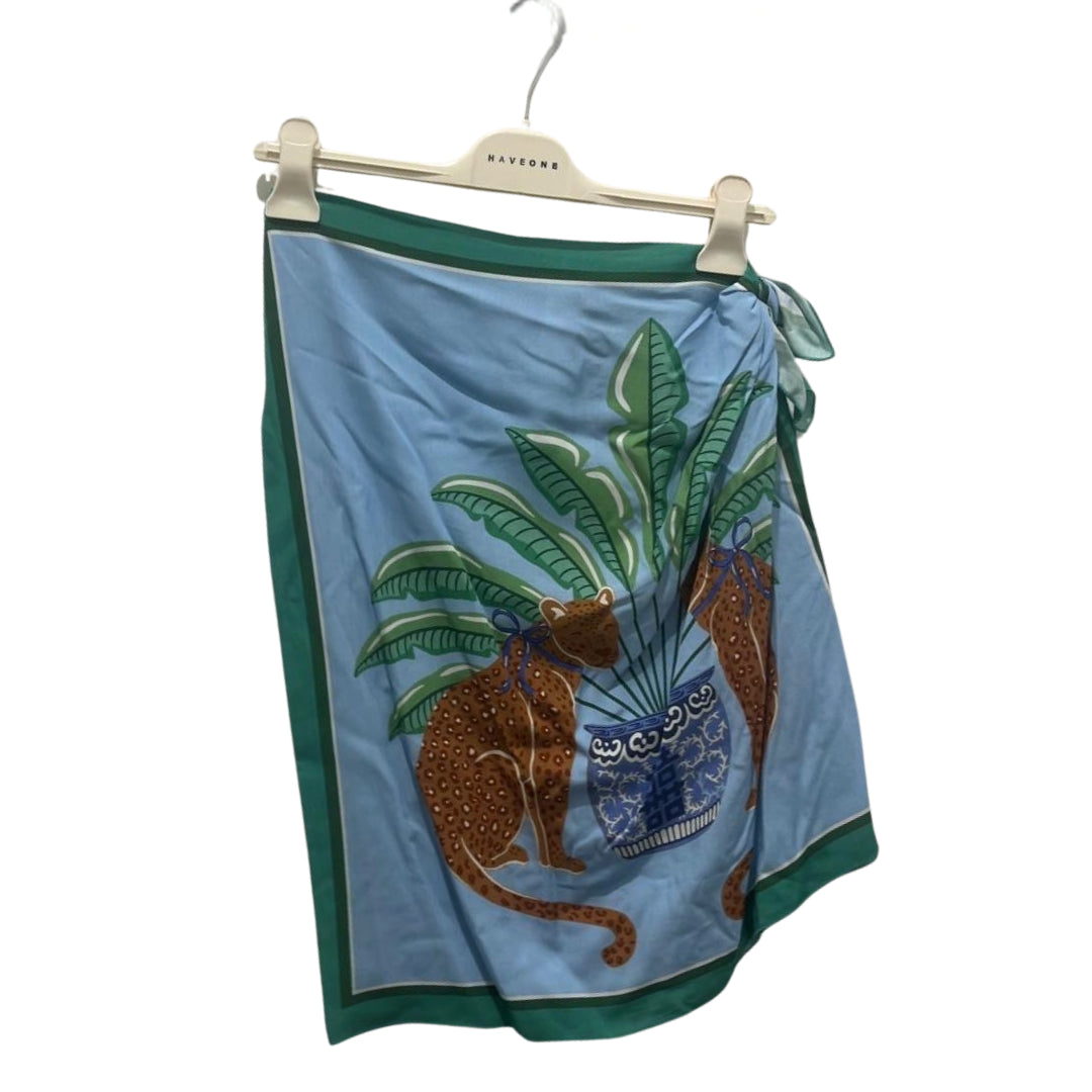 HaveOne Gonna Pareo Corta Stampa Tigri Turchese
GVS-Q248TIGRI TURCHESE