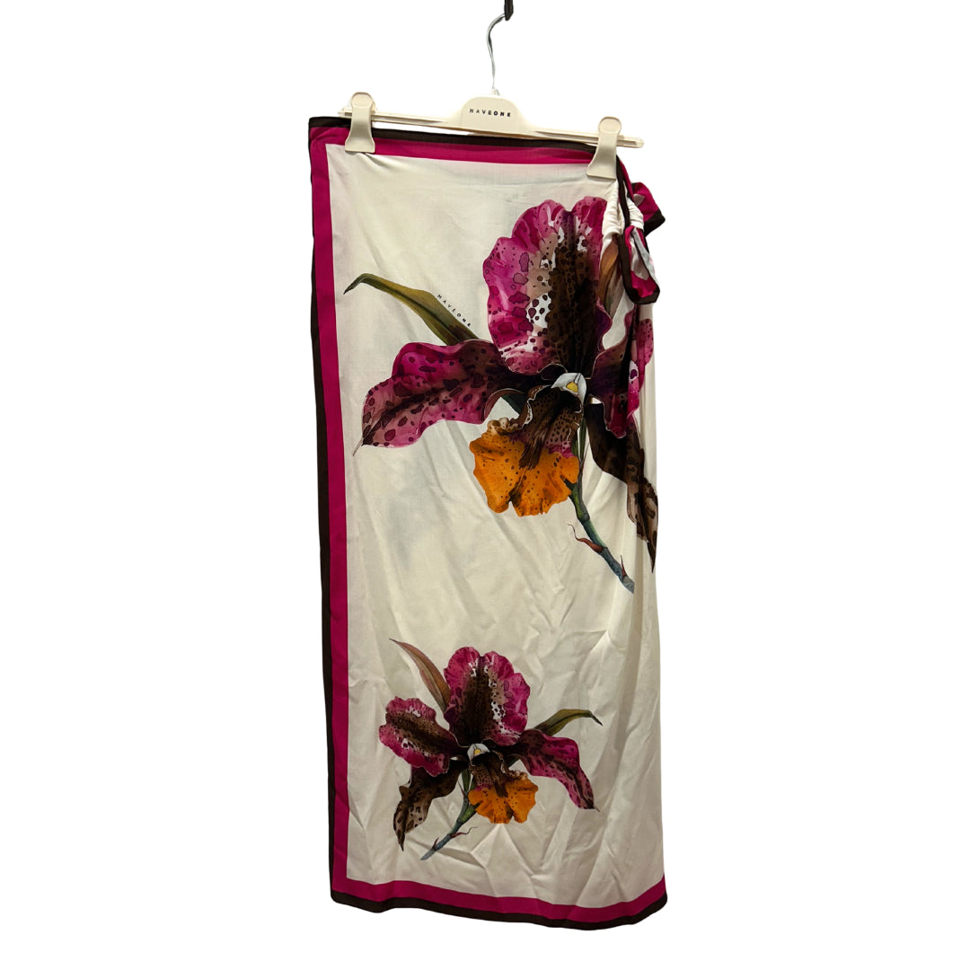Haveone Gonna Pareo Lunga Stampa Fiore
GVS-Q281FUXIA