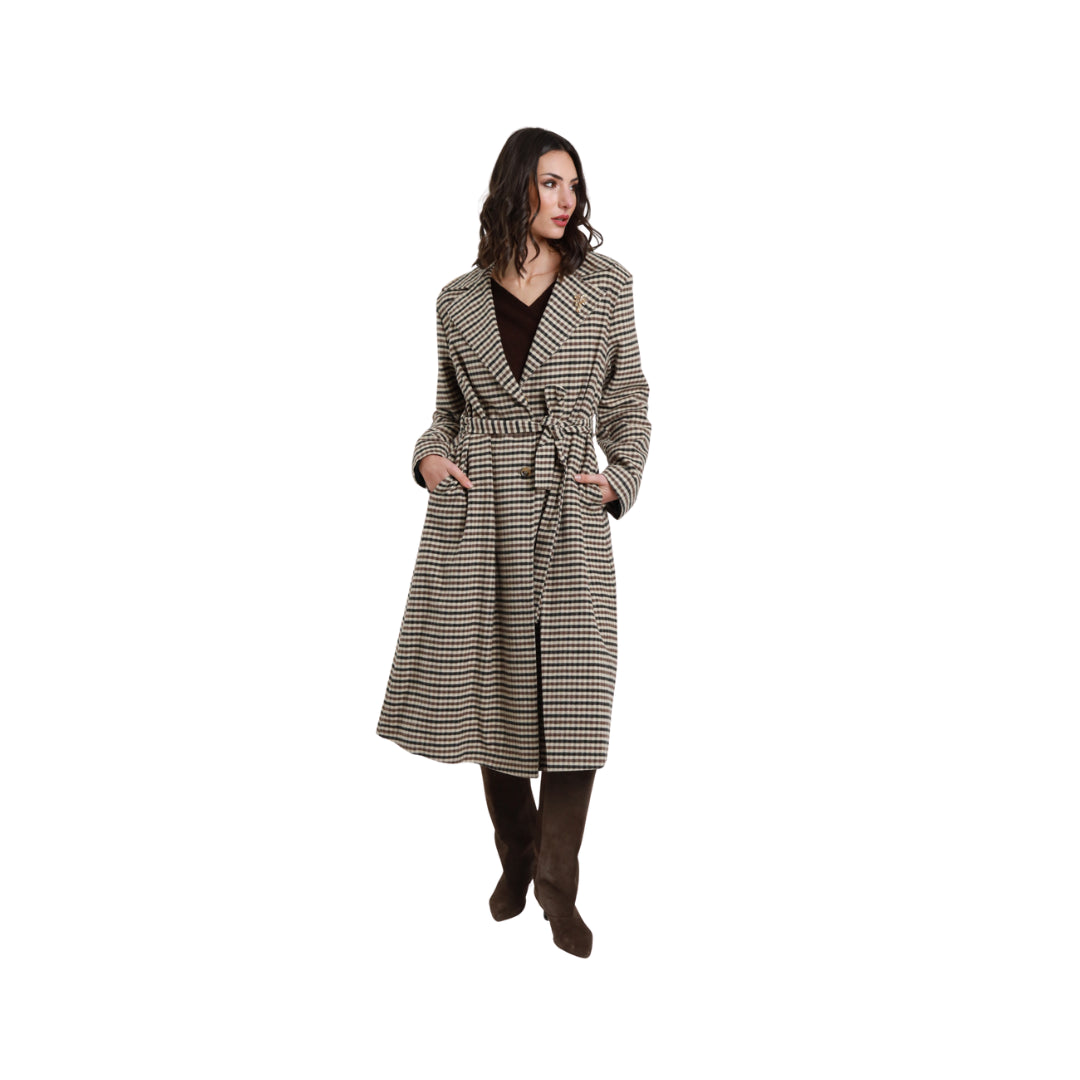 Susy Mix Cappotto Pied de Poule 

I2511014