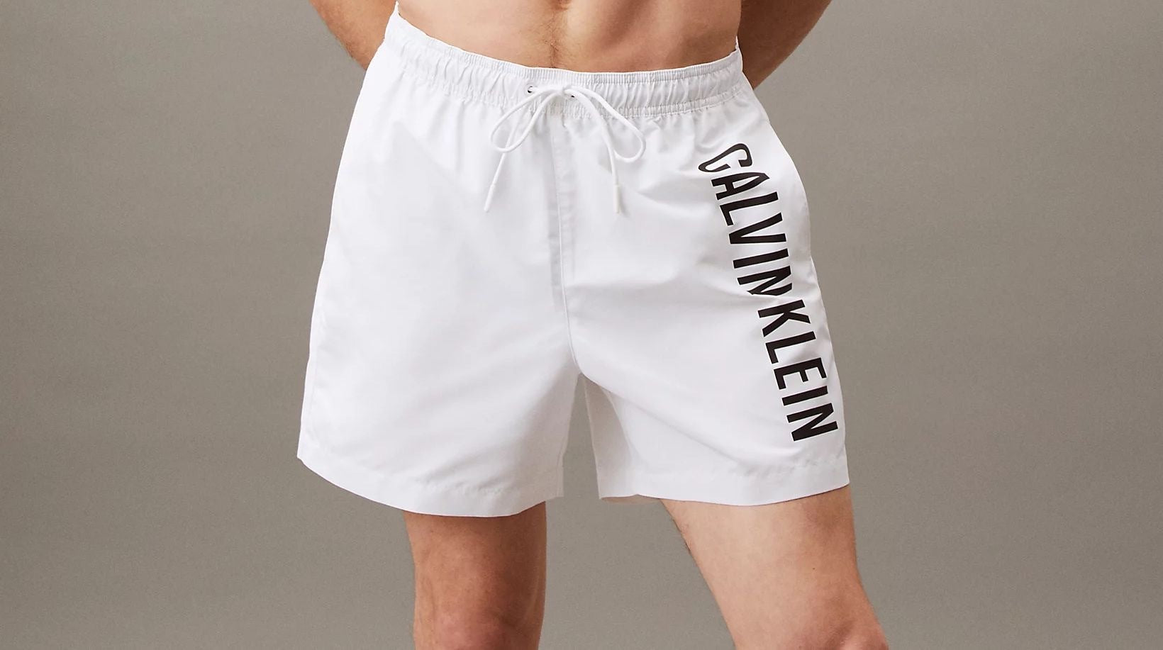 Calvin Klein Costume Da Bagno Con Cordoncino Medio