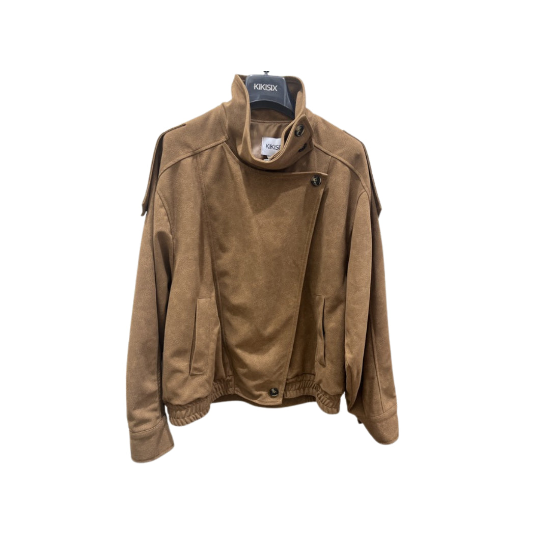 KikiSix Bomber Over Crosta con Collo Alto Safari 
KXGB2298