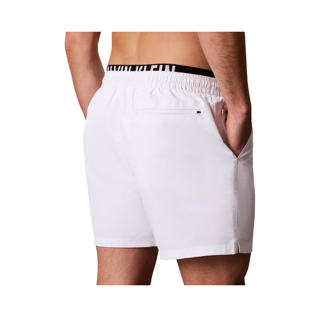 Pantaloncini Da Bagno Corti Con Fascia In Vita Doppia Calvin Klein

LV00N61015100