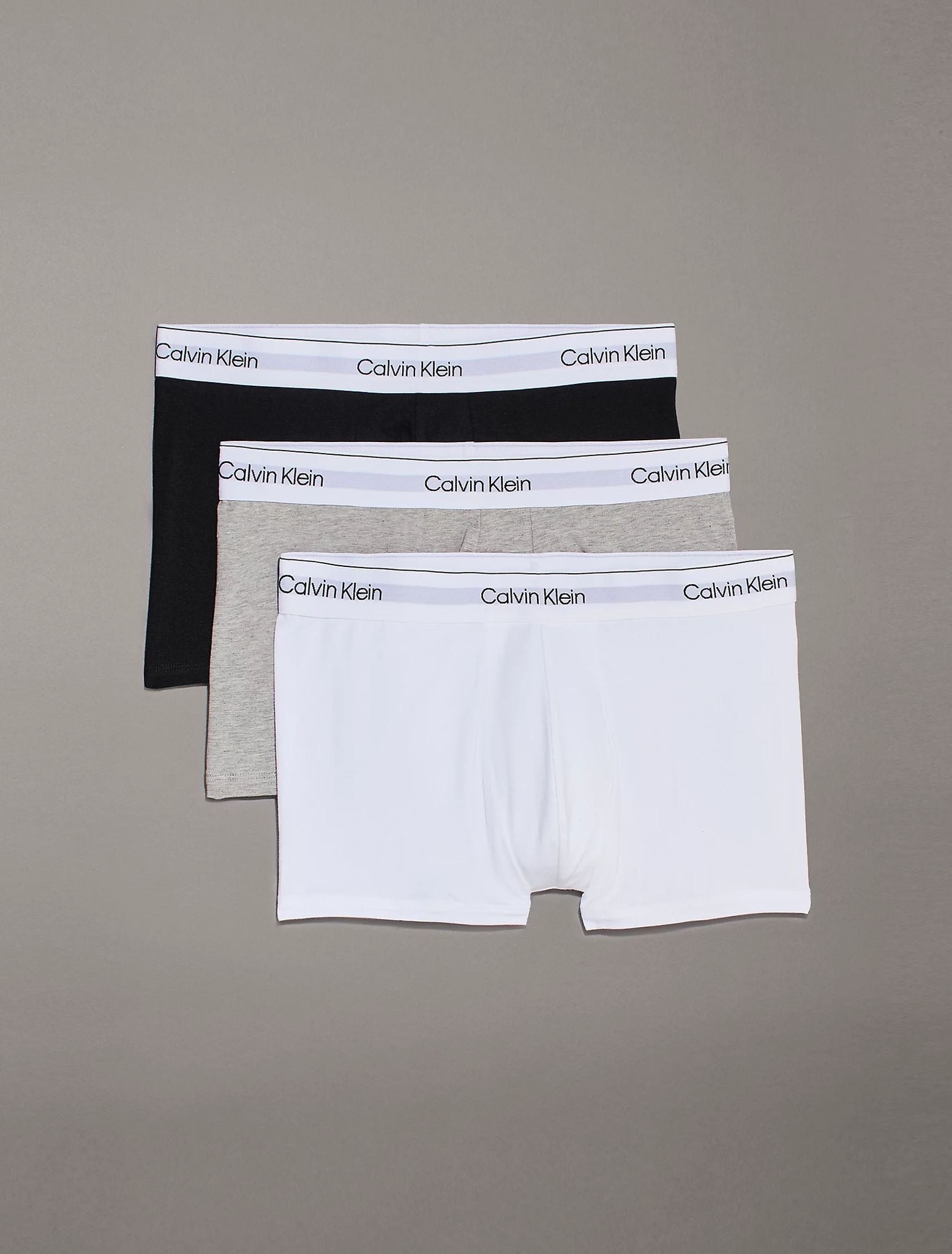 Calvin Klein Boxer A Vita Bassa In Confezione Da 3 - Icon Cotton Stretch