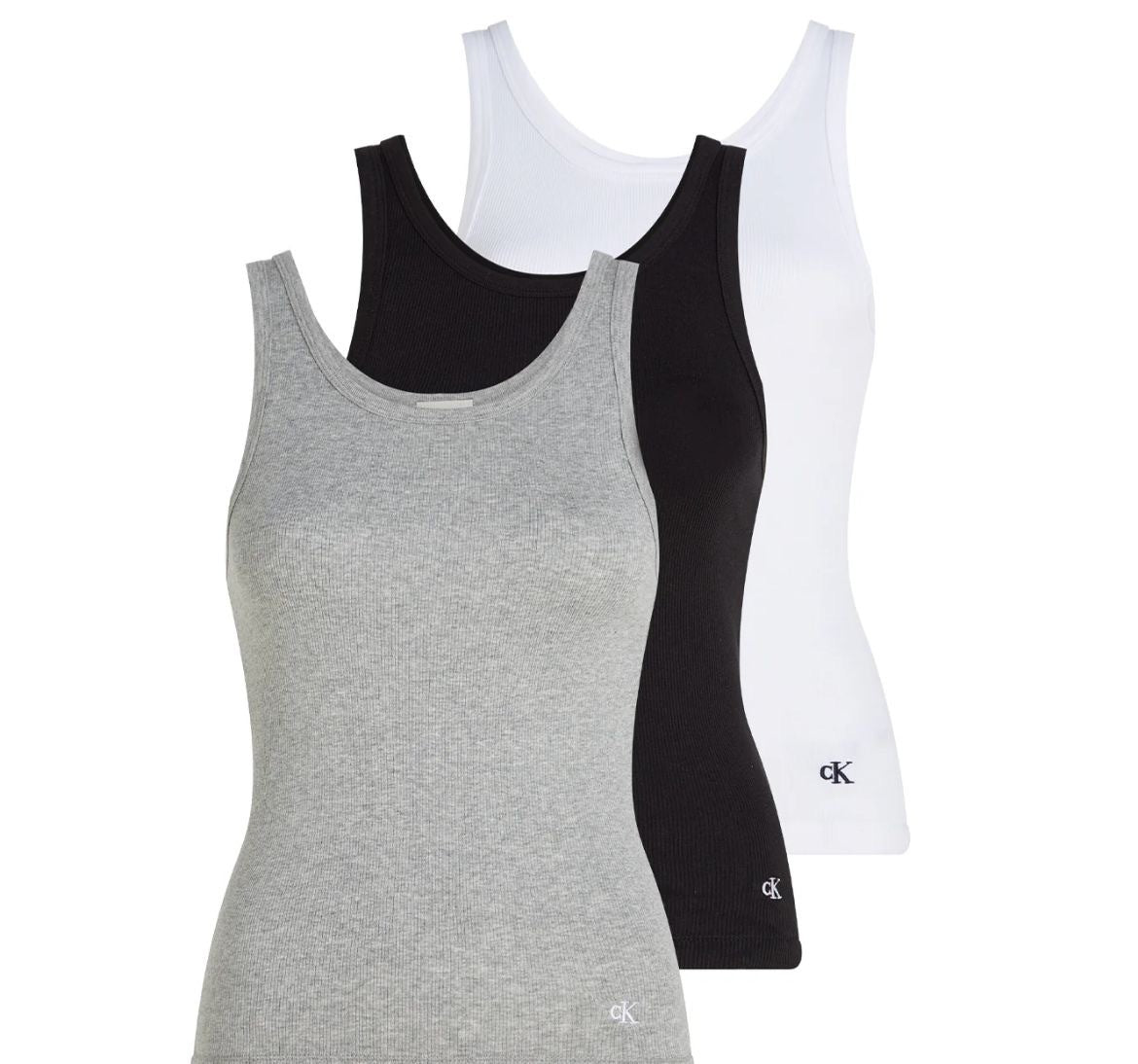 Calvin Klein Canotte In Confezione da 3  100% Cotton