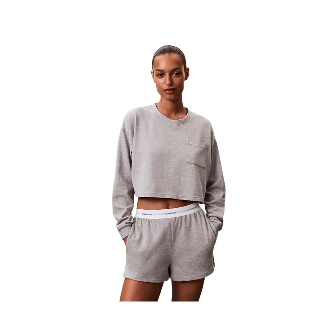 Calvin Klein Felpa Con Logo In Jersey Di Cotone

LV00QS7516