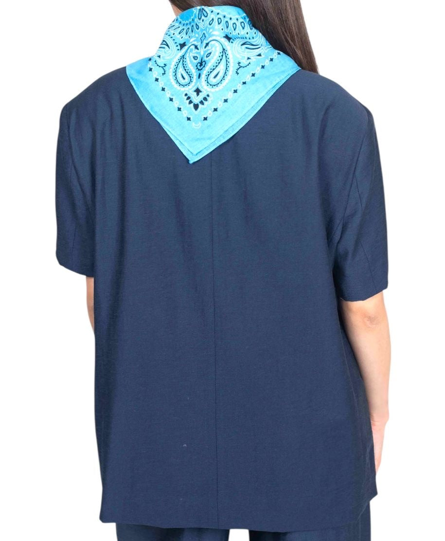 Susy Mix Blazer Mezze Maniche con Bandana