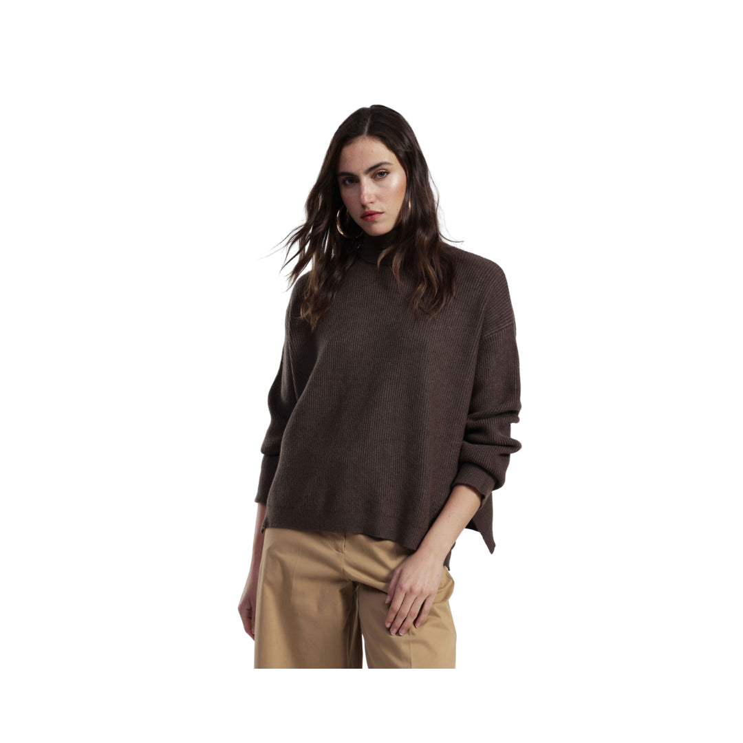 Dixie Maglione A Collo Alto Con Lavorazione A Coste

M223Y103X