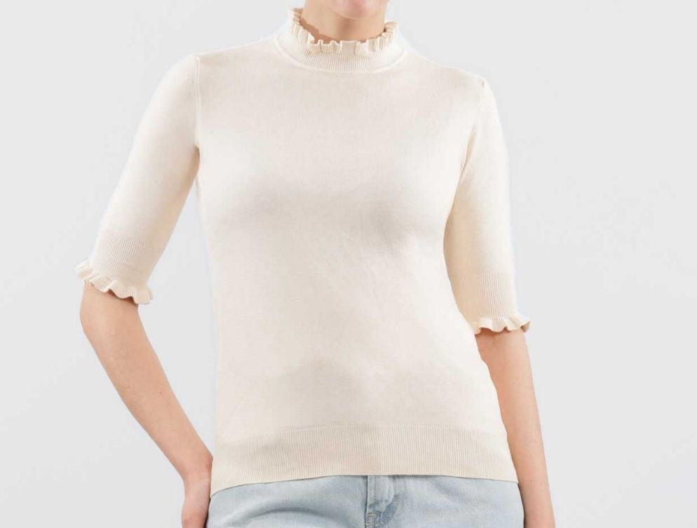 Haveone Maglia Con Merletti