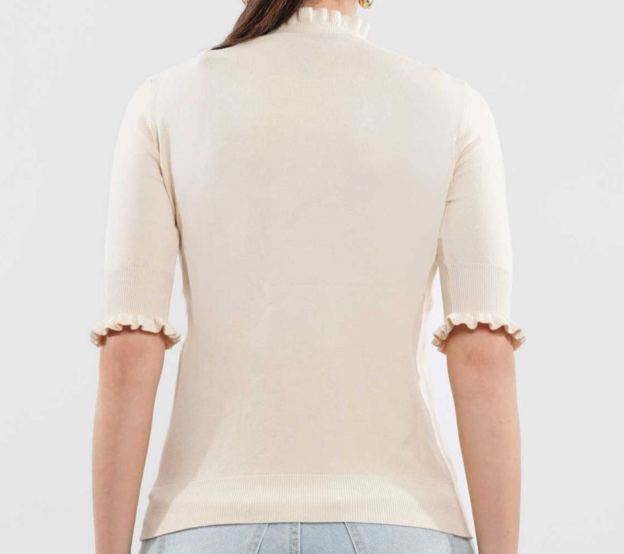 Haveone Maglia Con Merletti