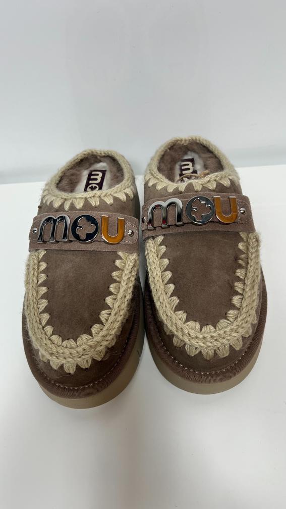 Mou Bounce Clog Metal Logo