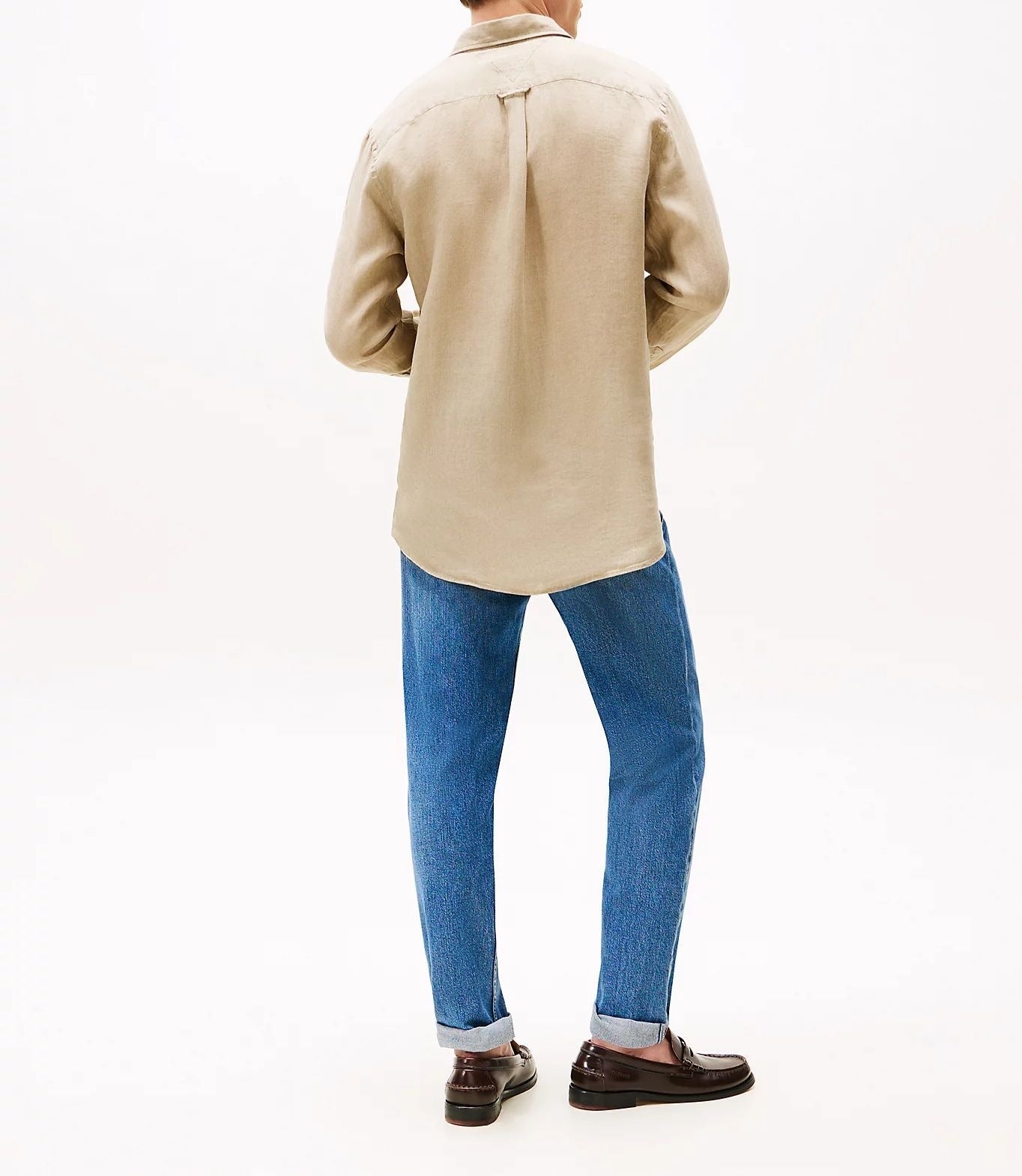 Tommy Hilfiger Camicia Regular Fit In Puro Lino