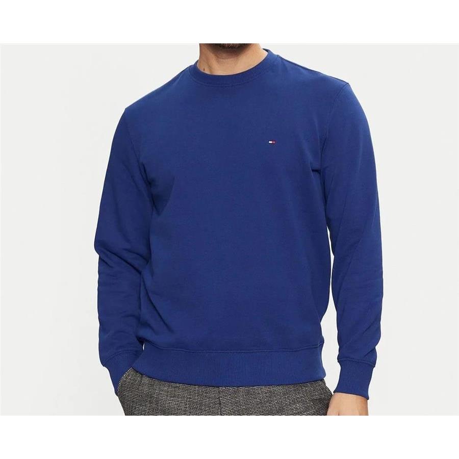 Tommy Hilfiger Felpa In Spugna Con Bandierina Ricamata