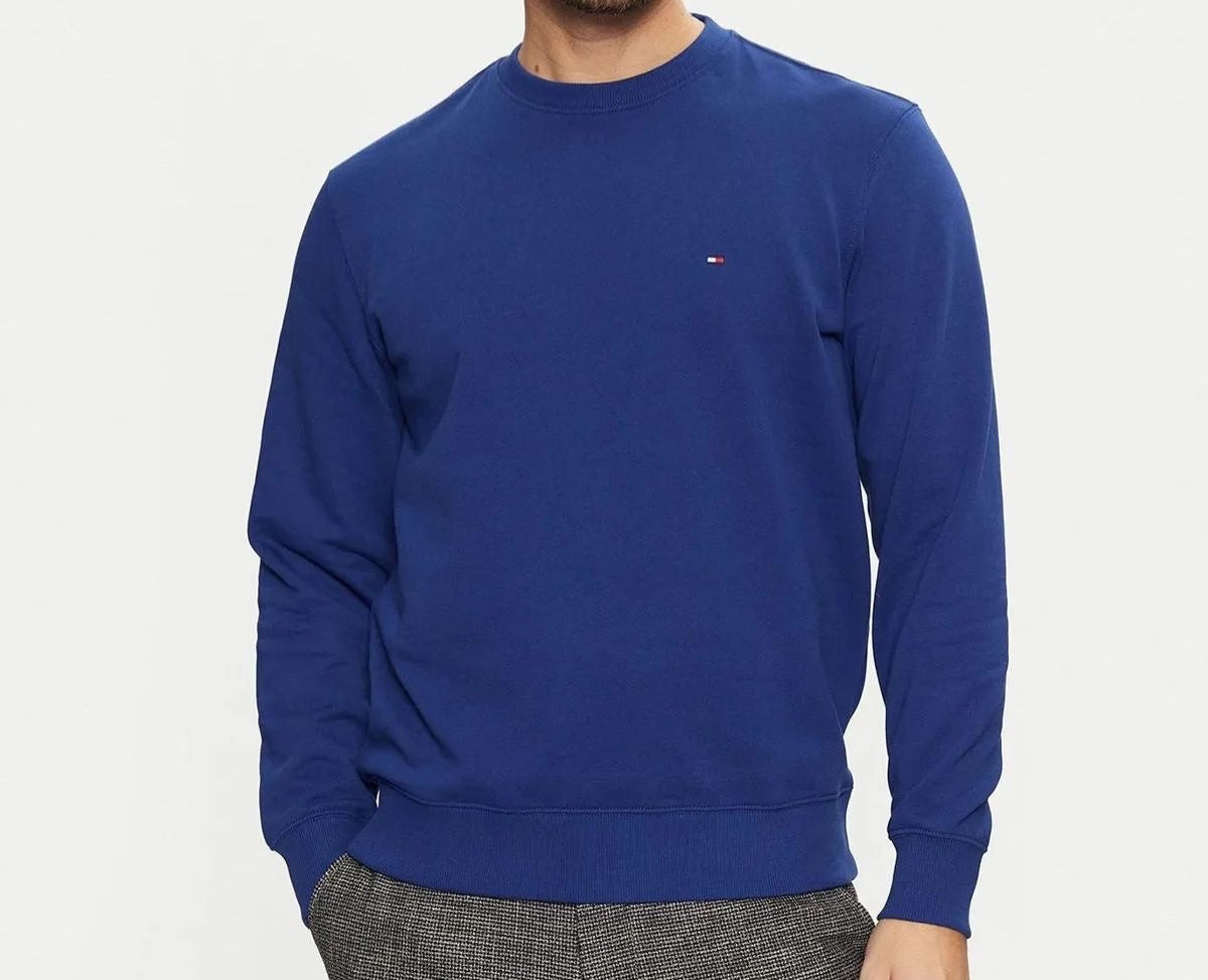 Tommy Hilfiger Felpa In Spugna Con Bandierina Ricamata