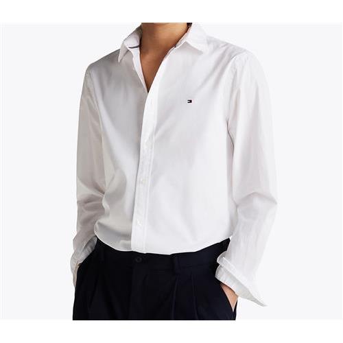 Tommy Hilfiger Camicetta TH Flex Slim Fit In Popeline