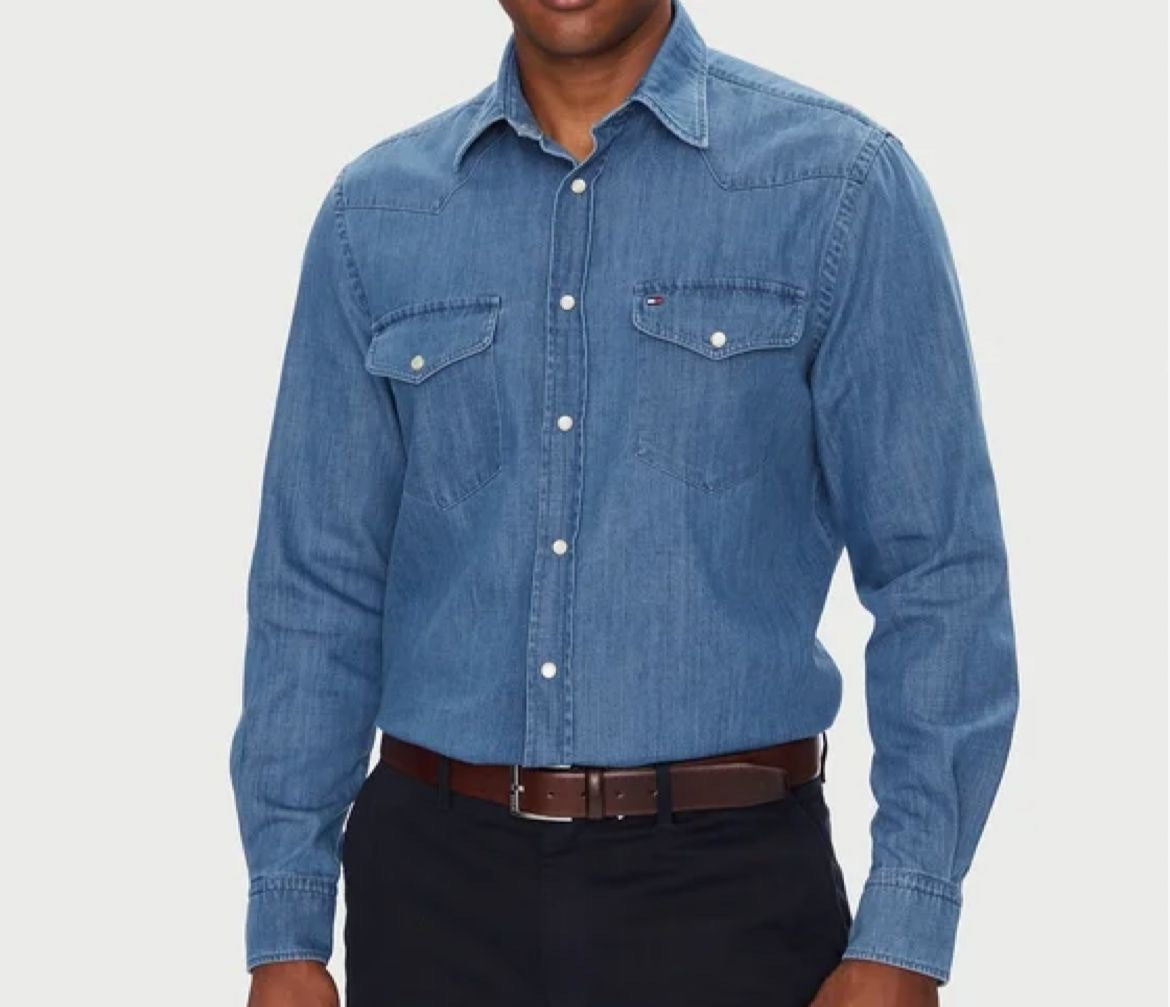 Tommy Hilfiger Camicia Di Jeans
