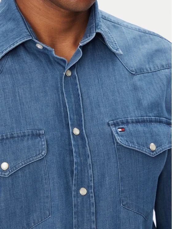 Tommy Hilfiger Camicia Di Jeans