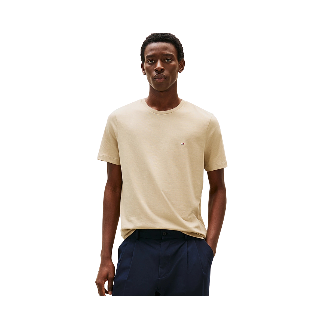 Tommy Hilfiger T-shirt Con Bandierina Ricamata