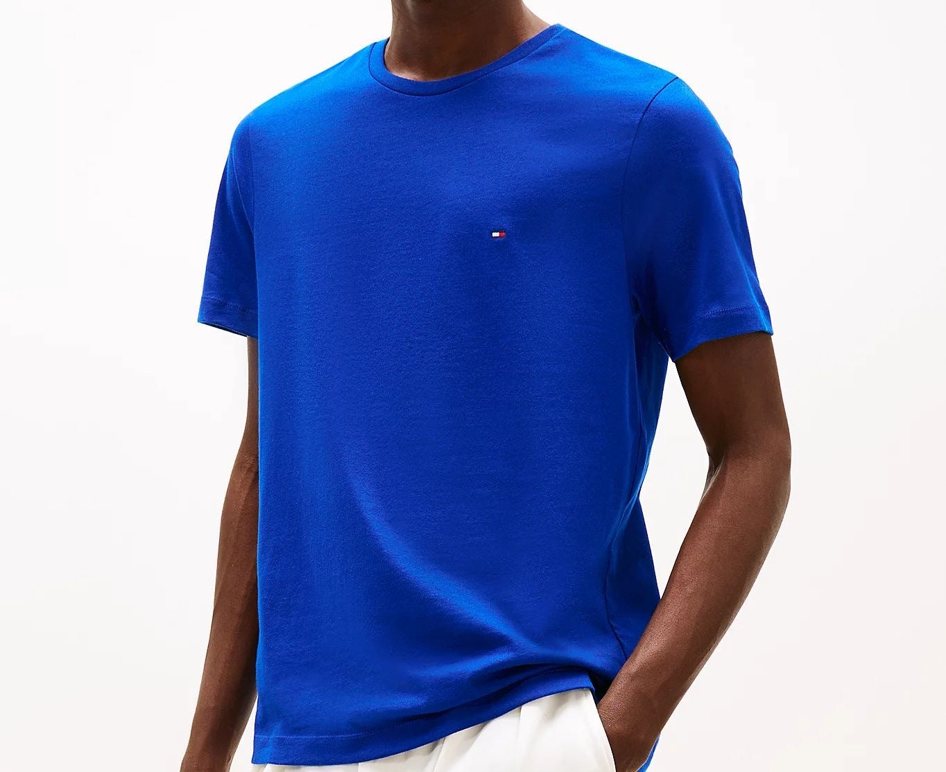 Tommy Hilfiger T-shirt In Puro Cotone