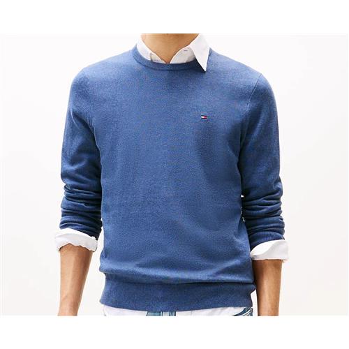 Tommy Hilfiger Pullover Con Bandierina Ricamata