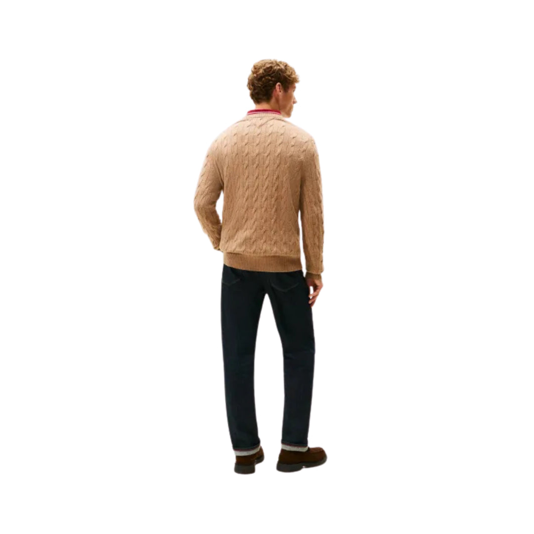 Tommy Hilfiger Pullover In Pura Lana D'agnello Intrecciata

MW0MW40442