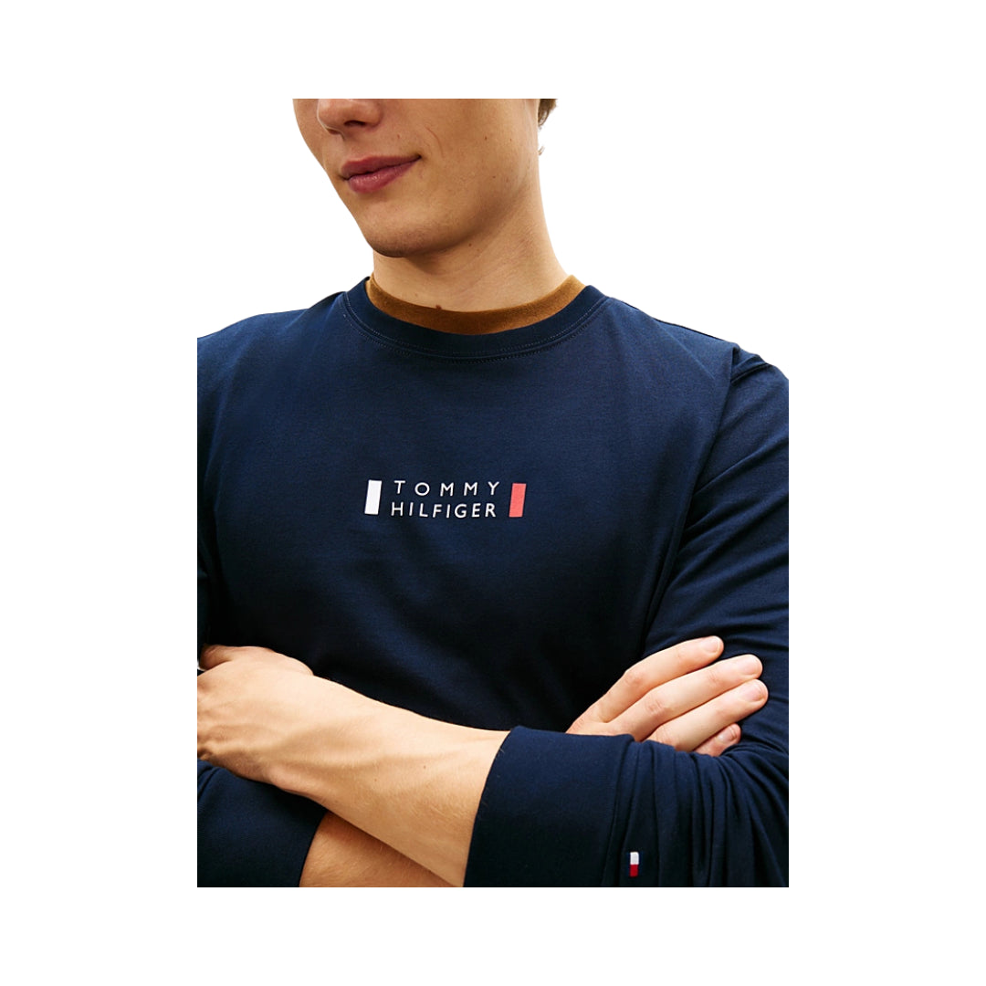 Tommy Hilfiger T-shirt a Maniche Lunghe in Jersey Con Logo

MW0MW41454