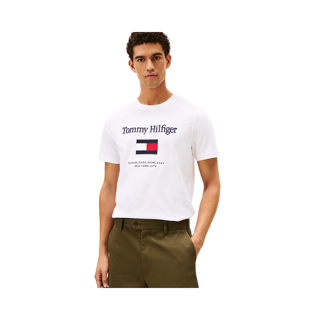 Tommy Hilfiger T-shirt con Logo Ricamato

MW0MW42736