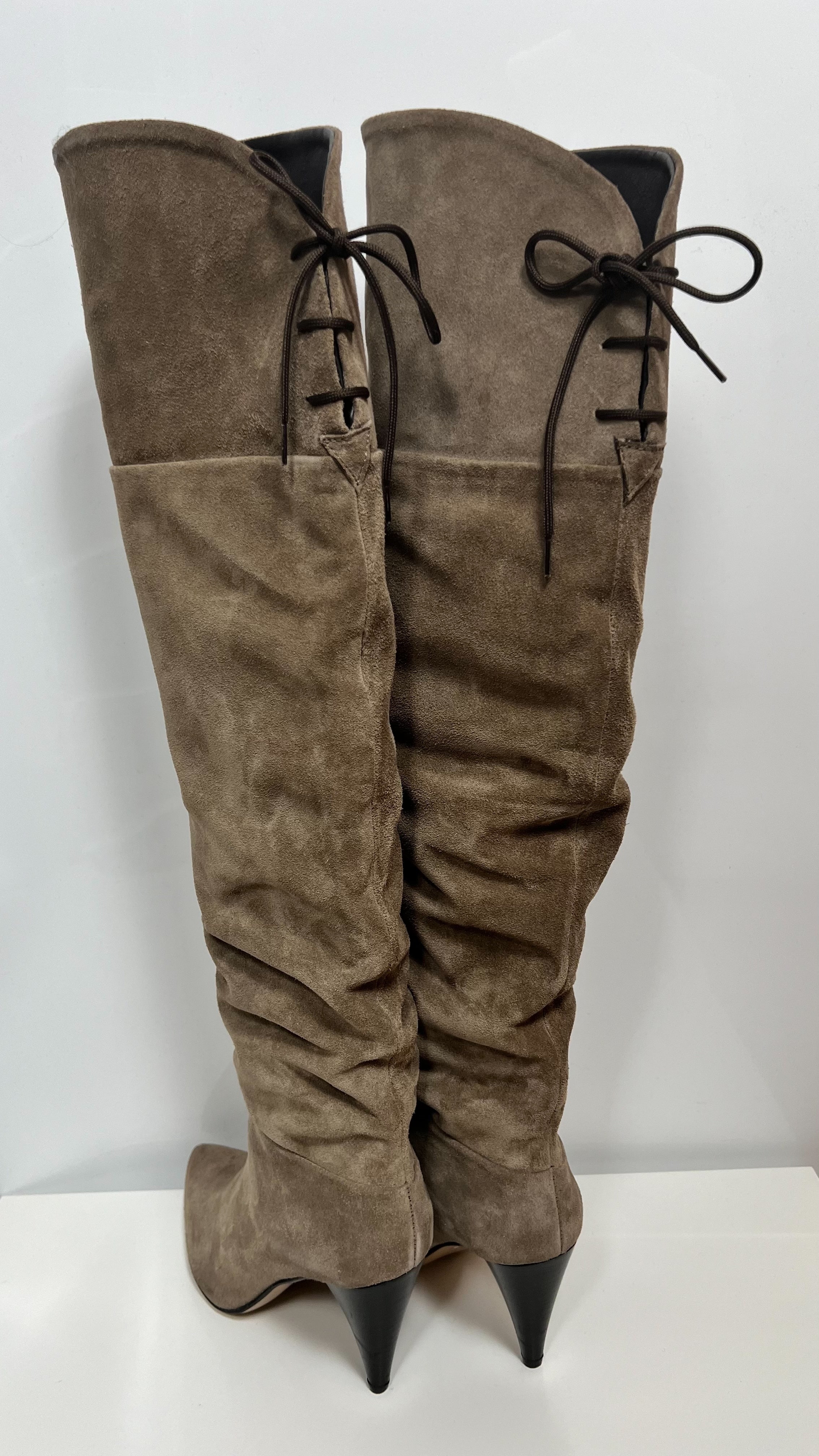 Divine Follie Stivali In Camoscio