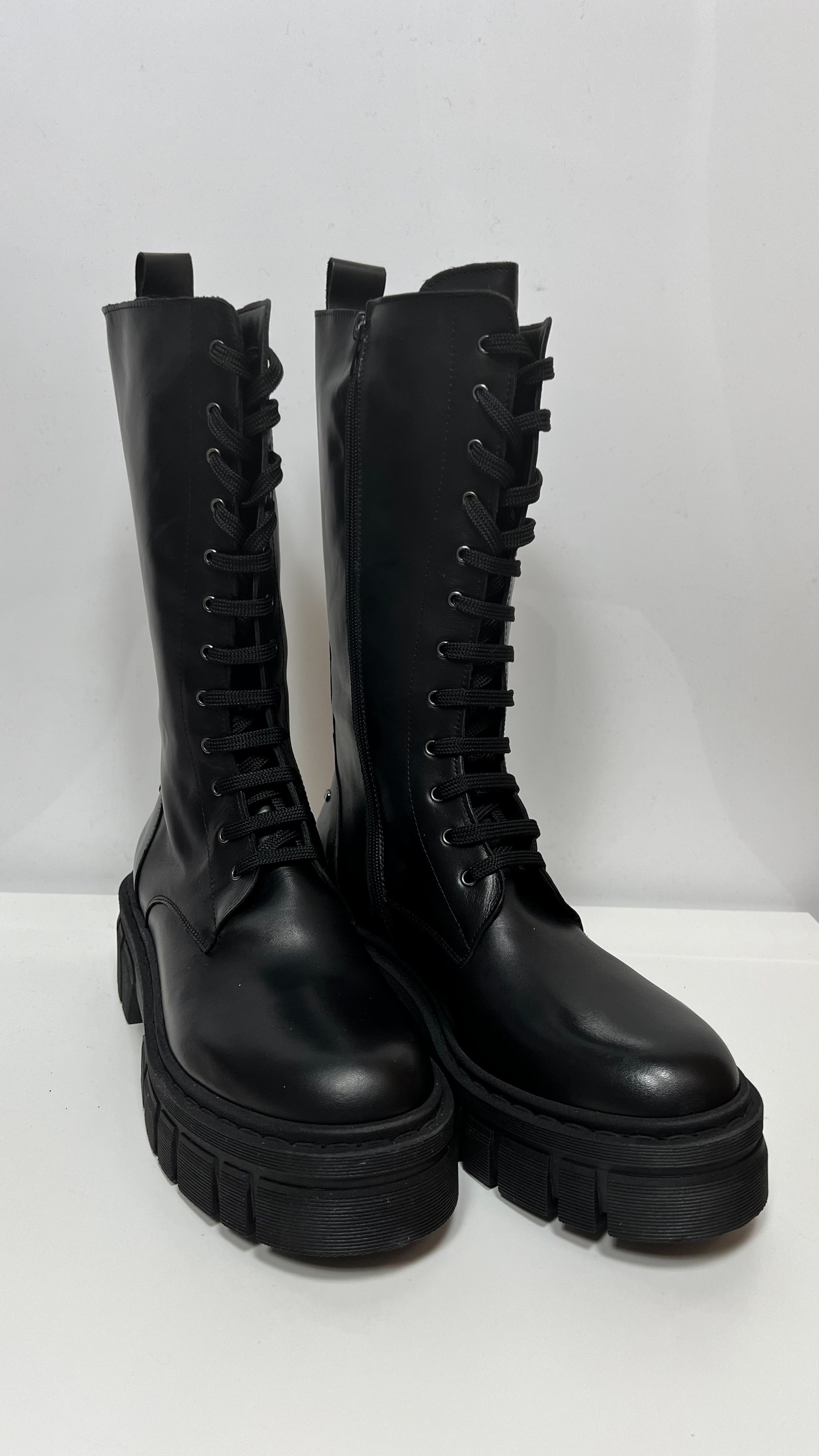 Ovyè Stivali In Pelle